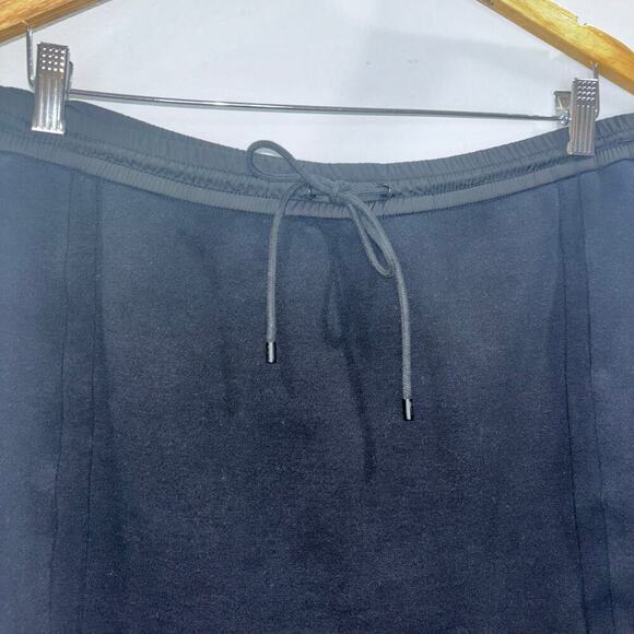 VINCE. XO Barney’s New York Black Stretch Drawstring Pull- On Skirt Size Large - Picture 4 of 13